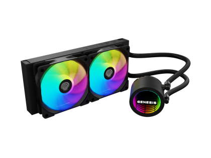 CPU COOLER GENESIS HYDRIA 240 ARGB BLACK