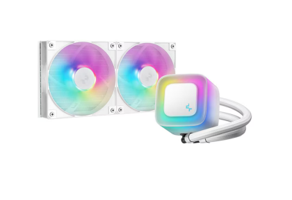 CPU COOLER DEEPCOOL LE240 ARGB WHITE