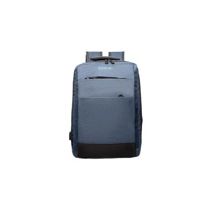 Rucsac Spacer New York 17″, albastru