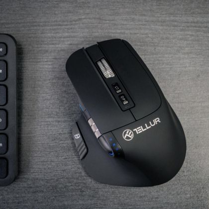 Mouse wireless Tellur Shade, negru