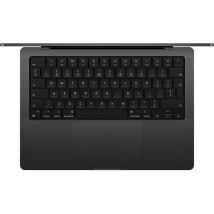 Laptop Apple MacBook Pro 14", Procesor Apple M4 Pro, CPU cu 14 nuclee, GPU cu 20 nuclee, 14.2"(3024 x 1964) Liquid Retina XDR 1000nits, ram 48GB, 1TB SSD, tastatura INT, culoare space black, macOS Sequoia