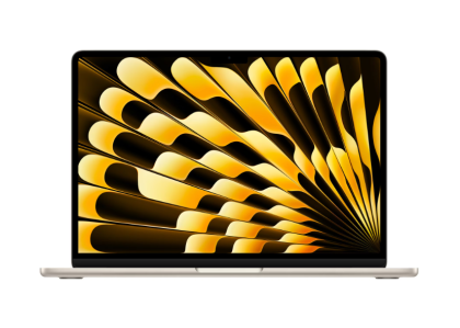Laptop Apple MacBook Air 13", Procesor Apple M4 CPU cu 10 nuclee, GPU cu 10 nuclee, 13.6"(2560 x 1664) IPS 500nits, ram 24GB, 1TB SSD, tastatura INT, culoare Starlight, macOS Sequoia