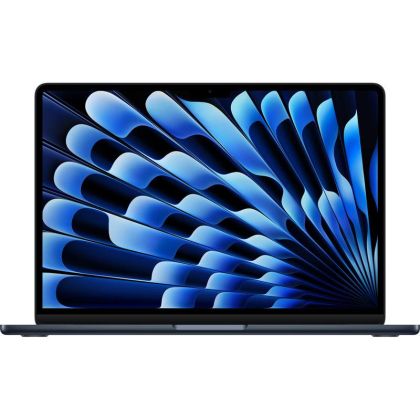 Laptop Apple MacBook Air 13", Procesor Apple M4 CPU cu 10 nuclee, GPU cu 10 nuclee, 13.6"(2560 x 1664) IPS 500nits, ram 16GB, 1TB SSD, tastatura INT, culoare Midnight, macOS Sequoia