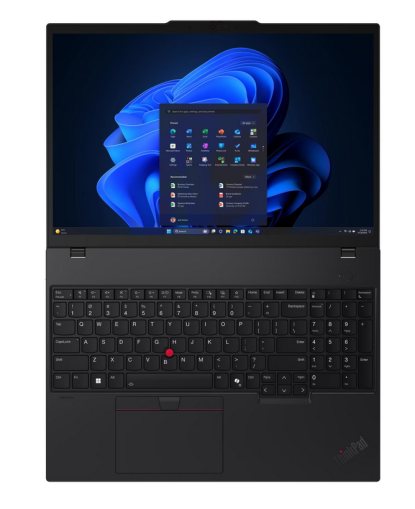 Laptop Lenovo ThinkPad T16 Gen 4 (Intel), Procesor Intel Core Ultra 7 255U up to 5.2GHz, 16" WUXGA (1920x1200) IPS 500nits Anti-glare, ram 64GB (2x32GB) 5600MHz DDR5, 1TB SSD M.2 PCIe NVMe, Intel Graphics, culoare Black, Windows11 Pro