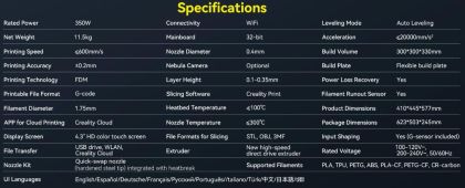 CREALITY ENDER-3 V3 PLUS 3D PRINTER