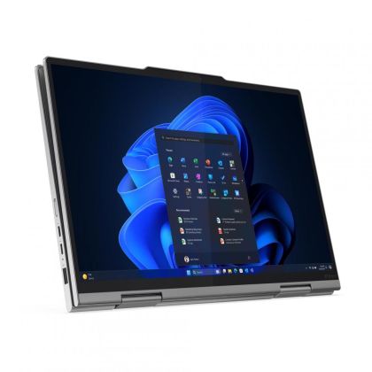 Laptop Lenovo ThinkPad X1 2-in-1 Gen 10 Aura Edition, Procesor Intel Core Ultra 7 265U up to 5.3Ghz, 14" 2.8K (2880x1800) OLED 500nits AR/AS, touchscreen,ram 64GB soldered 8400Mhz LPDDR5x,2TB M.2 PCIe NVMe,Intel Graphics,culoare Grey, Windows11 Pro