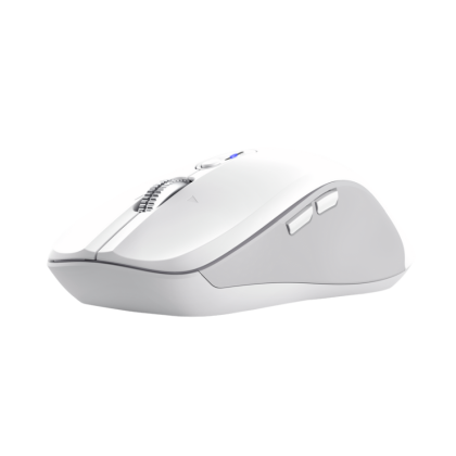 Mouse WS Trust Ferro Hyperscroll, alb