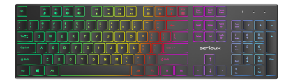 TASTATURA SERIOUX SRXK-SKB709RGB
