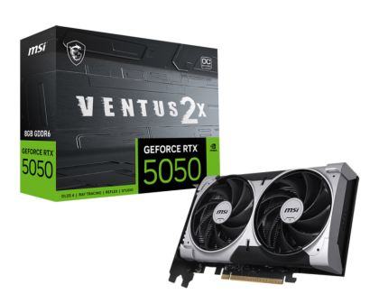 MSI GEFORCE RTX 5050 8G VENTUS 2X OC