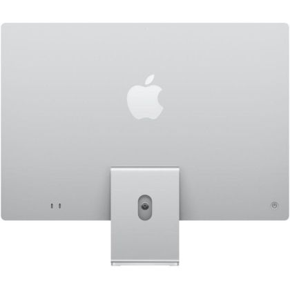 PC all in one Apple iMac 24 inch, Procesor Apple M4 CPU cu 8 nuclee, GPU cu 8 nuclee, Neural Engine 16 nuclee, 23.5" 4.5K (4480x2520) Retina 500niti, ram 24GB, 512GB SSD, tastatura INT, culoare silver, macOS Sequoia