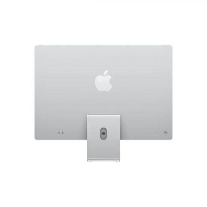 PC all in one Apple iMac 24 inch, Procesor Apple M4 CPU cu 8 nuclee, GPU cu 8 nuclee, Neural Engine 16 nuclee, 23.5" 4.5K (4480x2520) Retina 500niti, ram 16GB, 512GB SSD, tastatura INT, culoare silver, macOS Sequoia