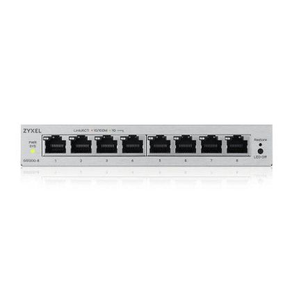 ZYXEL GS1200-8 8-PORT WEB MNG SWITCH