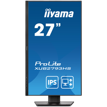 Iiyama  XUB2793HS-B7  LED monitor 27 1920 x 1080 FHD 100 Hz IPS 300 cd 1300 1ms HDMI DP