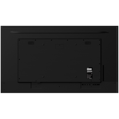 65" 3840x2160, UHD IPS panel, Haze 1%, 800cd/m², Landscape and Portrait, Signal FailOver, Speakers 2x 10W, Multiple Inputs HDMI 2x, DisplayPort, USB 2.0 x2, WiFi, LAN, Media Play USB Port, Control LAN / RS232C, iiSignage2 (CMS/DMS), E-Share, Android