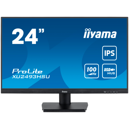 24" IPS-panel, 1920x1080@100Hz, 1ms (MPRT), 300cd/m2, Speakers, HDMI, DisplayPort, Speakers, USB 2x 2.0