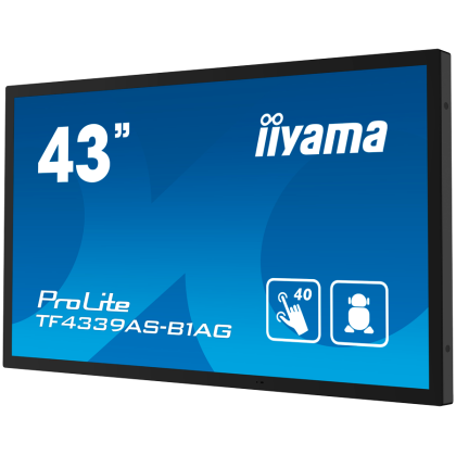 IIYAMA Prolite TF4339AS-B1AG Business Monitor - 108 cm (42.5"), 4K UHD (3840x2160), IPS LED, 60Hz, 8ms, 500 cd/m²