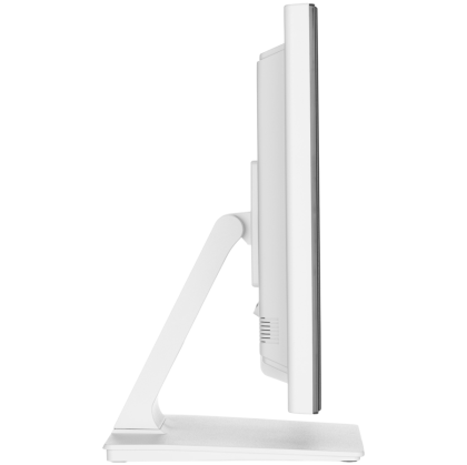 19" WHITE PCAP Anti-Glare coated, Bezel Free Front, 10P Touch, IPS Panel, 1280x1024, Speakers, VGA, DisplayPort, HDMI, 215cd/m2 (with touch), USB Interface, Built-In Power Adapter, Multiouch with supported OS