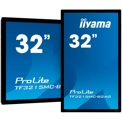 IIYAMA LFD TF3215MC-B2AG Open Frame PCAP 30-point Touch 31.5" VA 1920 x 1080 500 cd/m² 8ms projective capacitive Touch Through-Glass, Anti-glare coating 24/7