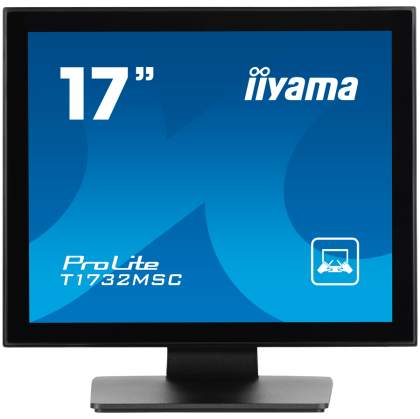 17" PCAP Bezel Free Front, 10P Touch, 1280x1024, Speakers, VGA, DisplayPort, HDMI, 225cd/m2 (with touch), USB Interface, Built-In Power Adapter, Multitouch with supported OS.