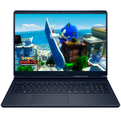 Laptop Dell Alienware 16 Aurora, Procesor Intel Cre 9 270H up to 5.8GHz, 16" QHD+ (2546x1600) 120Hz 300nits, ram 16GB (2x8GB) 5600MHz DDR5, 1TB SSD M.2 PCIe NVMe, NVIDIA® GeForce RTX™ 5060 8 GB GDDR7, culoare blue, Windows11 Home