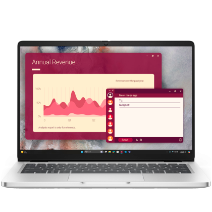 Dell Pro 14,14"FHD+(1920x1200)300nits 45% NTSC,Intel Core Ultra 7 255U(12cores/5.2GHz)vPro,32GB(1x32)5600MT/s,1TB SSD,Integrated Intel Graphics,Wi-Fi 6E AX211(2x2)+BT 5.3,Backlit Kb,FGP,3cell 55WHr,Win11Pro,3Yr NBD