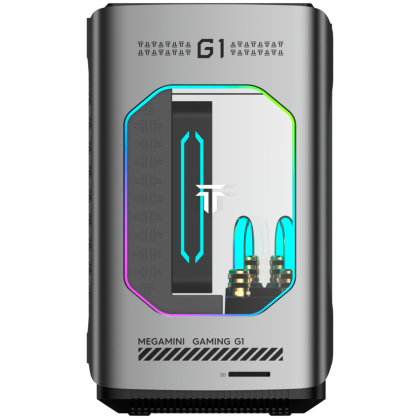 TECNO PC MEGAMINI GAMING G1 Intel i9-13900H DDR5 32Gb SSD 1Tb RTX4060 8Gb Water Cooling WiFi 6 BT 5.2 RJ45 2.5G 2xUSB 3.2 2xUSB 3.1 2xUSB2.0 1xThunderbolt 1xTypeC Full 2xHDMI 1xSD3.0 1xOculink 63Gb/s 1x3.5 Windows11