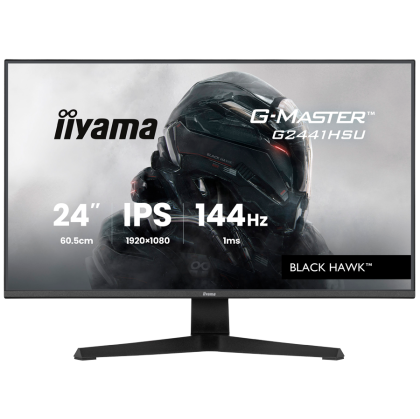 24 inch IPS Gaming G-Master Black Hawk FreeSync 1920x1080 144Hz 300cd/m2 HDMI DisplayPort 1ms MPRT Adaptive Sync Speakers USB 2x 2.0 Black Tuner