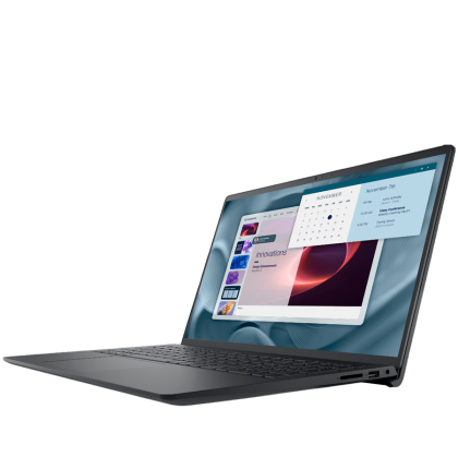 Laptop Dell Pro 15 Esential, Procesor 13th Generation Intel Core i7 1355U up to 5.0GHz, 15.6" FHD (1920x1080) 250nits anti-glare, ram 16GB (1x16GB) 5200MHz DDR5, 512GB SSD M.2 PCIe NVMe, Intel UHD Graphics, culoare carbon black, Windows11 Pro