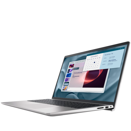 Dell Pro 15 Essential,15.6"FHD(1920x1080)120Hz 250nits,Intel Core i7-1355U(10cores/5.0GHz),16GB(1x16)5200MT/s,512GB(M.2)PCIe NVMe SSD,Intel UHD Graphics,Wi-Fi 6(2x2)+BT,Backlit Kb,FGP,4cell 54WHr,Win11Pro,Platinum Silver(Aluminum),3Yr Prspt