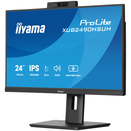 Iiyama ProLite XUB2490HSUH-B2 LED monitor 24 (23.8 viewable) 1920 x 1080 Full HD ,100 Hz IPS 250 cd 1300:1 4 ms HDMI DP