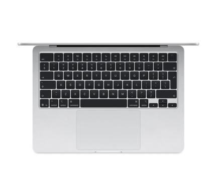Laptop Apple MacBook Air 13", Procesor Apple M5 CPU cu 10 nuclee, GPU cu 10 nuclee, Neural Accelerators, 13.6"(2560 x 1664) IPS 500nits, ram 24GB, 1TB SSD, tastatura INT, culoare Silver, macOS Tahoe
