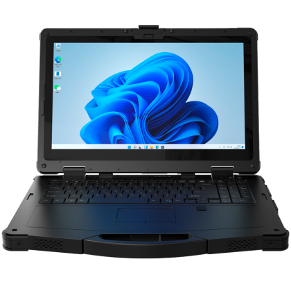 ONERugged N15M, 15.6inch rugged laptop, IP65,  Ultra 7 155H 32GB DDR5 + 512GB SSD + GPS + Fingerprint, No 4G, Win11 Pro without license