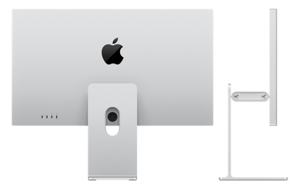 Monitor Apple Studio Display 27", 5K XDR, Thunderbolt, Standard Glass, cu inclinare si inaltime reglabila, culoare argintiu 