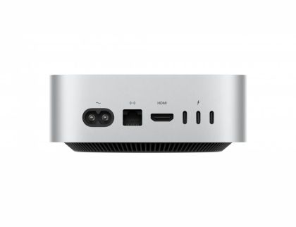 Desktop Apple Mac Mini M4, Procesor Apple M4 cu CPU 10 core, GPU 10 core, ram 16GB, 1TB SSD M.2 PCIe NVMe, culoare Silver, macOS Sequoia