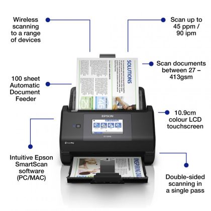 EPSON WORKFORCE ES-590W A4 SCANNER