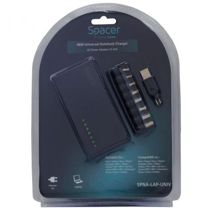 Incarcator laptop universal Spacer 96W