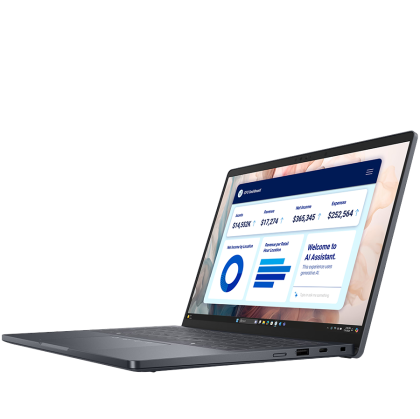 Dell Pro 14 Plus,14"FHD+(1920x1200)400nits 45% NTSC,Intel Core Ultra 7 255U(12 TOPS NPU 12cores/5.2GHz),16GB(1x16)5600MT/s,512GB SSD,Integrated Intel Graphics,Wi-Fi 6E AX211(2x2)+BT,Backlit Kb,FGP,3cell 55WHr,Win11Pro,3Yr ProSupport