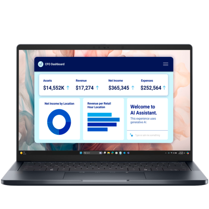 Dell Pro 14 Plus,14"FHD+(1920x1200)400nits 45% NTSC,Intel Core Ultra 7 255U(12 TOPS NPU 12cores/5.2GHz),16GB(1x16)5600MT/s,512GB SSD,Integrated Intel Graphics,Wi-Fi 6E AX211(2x2)+BT,Backlit Kb,FGP,3cell 55WHr,Win11Pro,3Yr ProSupport