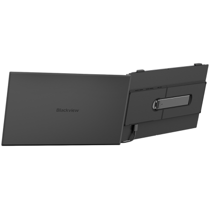 Portable monitor Blackview SCM6 Single Screen 14inch 1920x1080 16:9 LCD 60Hz IPS 178 USB-C 3.1x3 for 13-17.3 inch laptops 332x207x15.6mm Grey Black