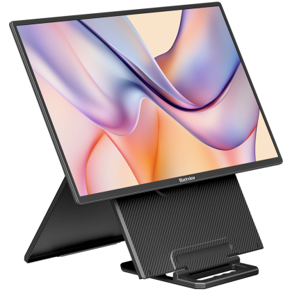 Portable monitor Blackview Table 10 LCD Monitor IPS FHD 23.8inch 1920x1200 16:9 LCD 100Hz 178 USB-C 3.1x2 Full 1xminiHDMI 312x237x32.8mm Plug into Laptop, PC, Game Console, and More, Plug & Play Black