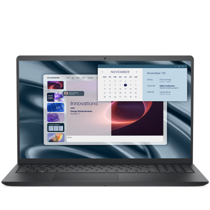 Dell Pro 15 Essential,15.6"FHD(1920x1080)120Hz 250nits,AMD Ryzen 5 7520U(4M Cache, up to 4.3 GHz),16GB(2x8)4800MT/s,512GB(M.2)PCIe NVMe SSD,AMD Radeon 610M,Wi-Fi 5(1x1)+BT,Backlit Kb,FGP,3cell 41WHr,Ubuntu,Carbon Black,3Yr Prspt