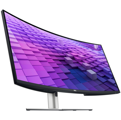 Monitor LED Dell Curved U3824DW, 38", WQHD + (3840x1600), 21:9 60Hz, IPS AG, ComfortView, Anti-glare, 300 cd/m2, 2000:1, 178/178, 5ms/8ms, DP, 2x HDMI, 4x USB-C 3.2,Audio line-out, Height, Swivel, Tilt