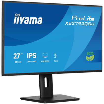 Iiyama ProLite XB2792QSU-B1 LED monitor 27" 1920x1080 Full HD (1080p) 120 Hz IPS 350 cd 1500, 3 ms HDMI DP speakers black