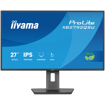 Iiyama ProLite XB2792QSU-B1 LED monitor 27" 1920x1080 Full HD (1080p) 120 Hz IPS 350 cd 1500, 3 ms HDMI DP speakers black