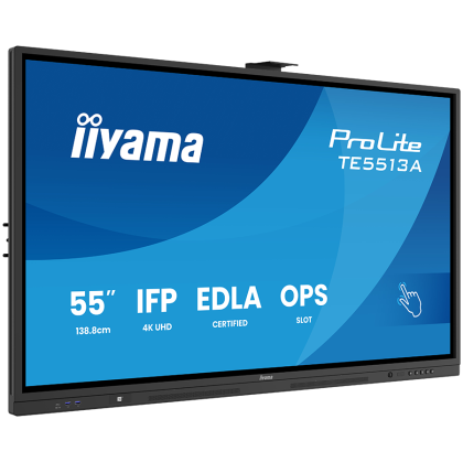 IIYAMA LFD TE5513A-B2AG 55" Google EDLA Certified IFP - Interactive display for seamless integration and collaboration in education and enterprise