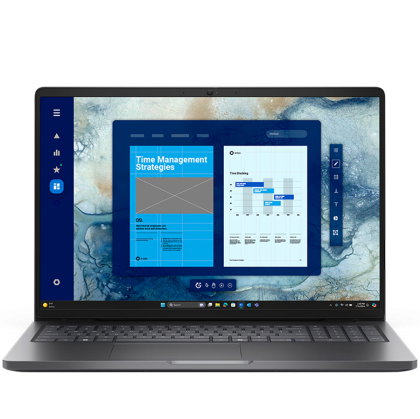 Dell Pro 16,16"FHD+(1920x1200)Touch 300nits 45% NTSC,Intel Core Ultra 7 265U(12 TOPS NPU 12cores/5.3GHz)vPro,16GB(1x16)5600MT/s,512GB SSD,Integrated Intel Graphics,Wi-Fi 6E AX211(2x2)+BT 5.3,Backlit Kb,FGP,3cell 55WHr,Win11Pro,3Yr ProSupport