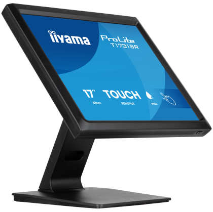 IIYAMA Monitor ProLite T1731SR-B2S 17" touchscreen TN 1280x1024 5:4 5ms serial resistive anti-glare treatment IP54 (front)