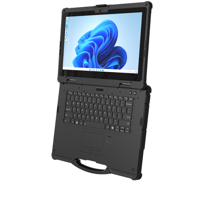 ONERugged N14M, 14-inch rugged AI PC, 1920x1080, 32/512 GB, Intel® Core™ Ultra 7 155H, Windows 11 Pro without license, IP65, EN layout