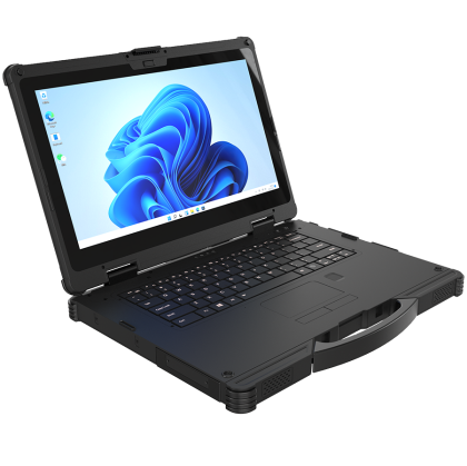 ONERugged N14M, 14-inch rugged AI PC, 1920x1080, 32/512 GB, Intel® Core™ Ultra 7 155H, Windows 11 Pro without license, IP65, EN layout