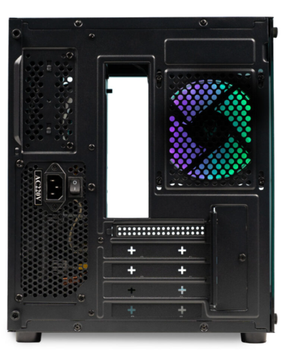 Carcasa Spacer Aquarium, mATX, ARGB fan